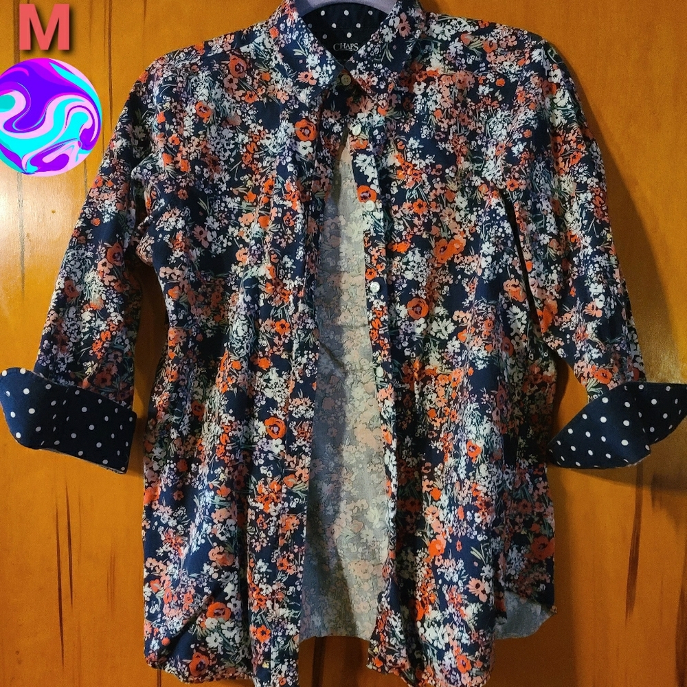 Chaps No Iron Button Down